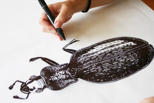 Tuesday beetle green / tričko — foto 5