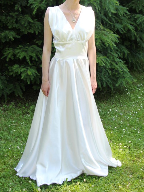 Šaty Eva - smetanové — foto 3