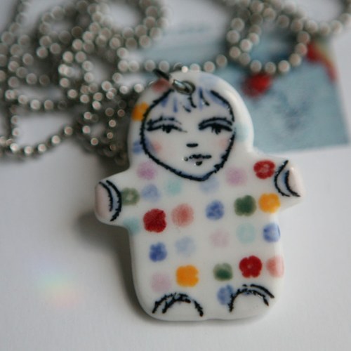 Ono Aggie (porcelán. přívěsek) — foto 2