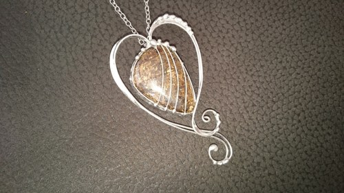 ...Láska Bronze .. náhrdelník — foto 3
