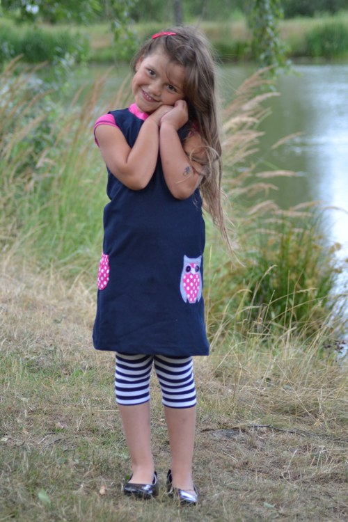 Riflová šatovka se sovou — foto 3
