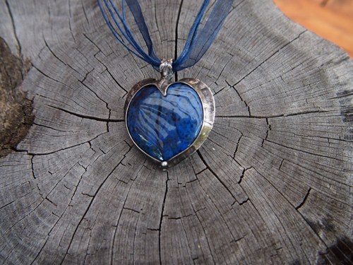 Srdce z lapis lazuli II — foto 2