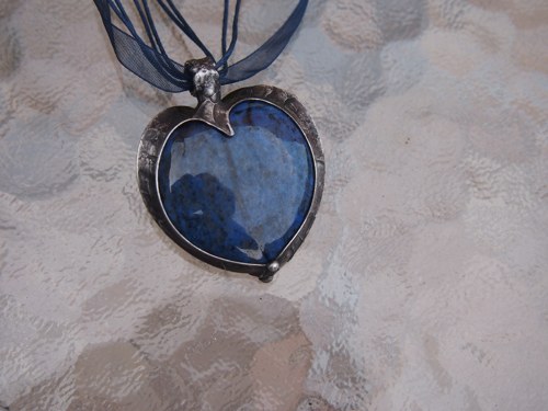Srdce z lapis lazuli II — foto 5