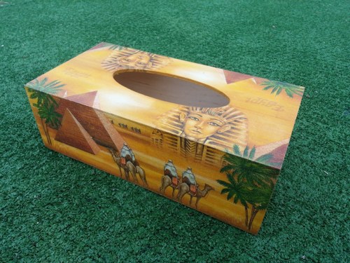 Krabička na kapesníčky - Egypt pyramidy — foto 3