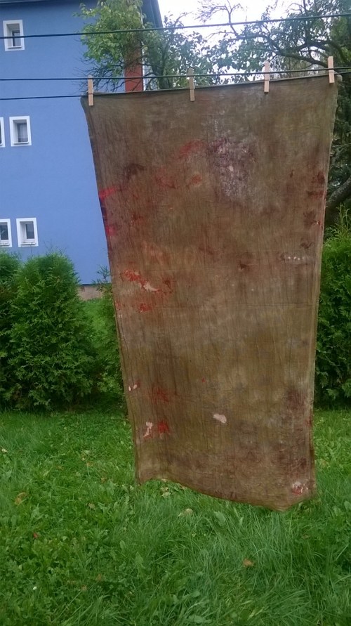 Šátek khaki — foto 4
