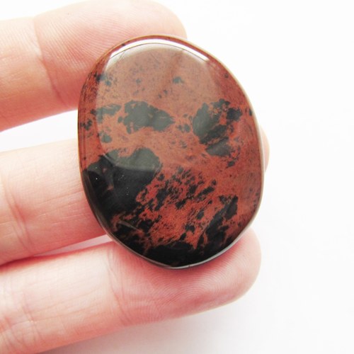 VÝPRODEJ Obsidián moka placka 38x29x7 — foto 2
