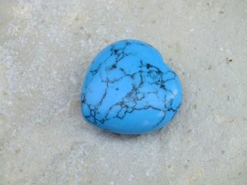 Tyrkenit č.A005- srdce 30x30x13mm — foto 3