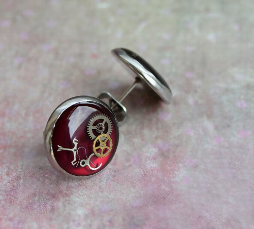 Burgundy circles — foto 2