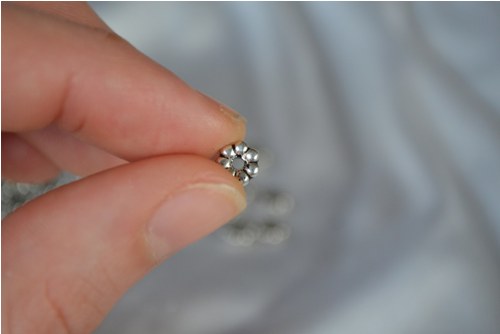 Kaplíky starostrieborné, 6mm, 10ks — foto 2