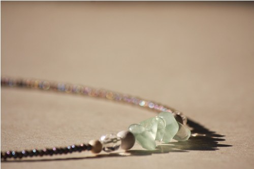 Korálky s fluoritem — foto 3