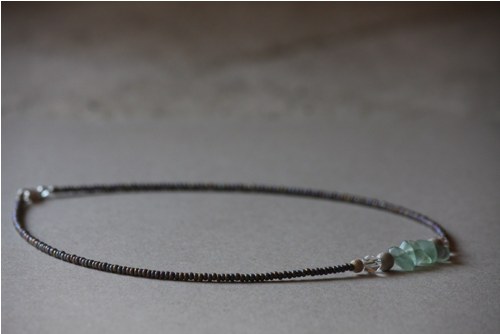 Korálky s fluoritem — foto 4