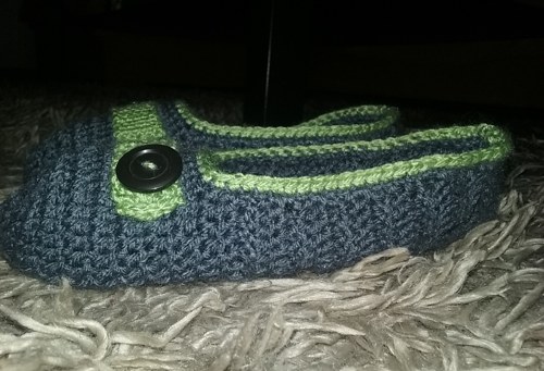 Domácí hřejivé papučky — foto 3