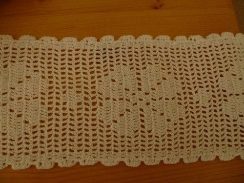 Háčkovaná bordura (-cena dle objednané velikosti) — foto 2