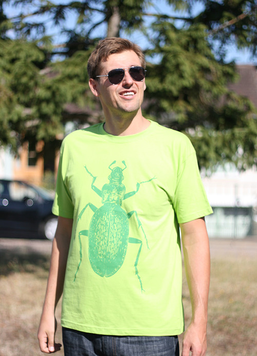 Tuesday beetle green / tričko — foto 4