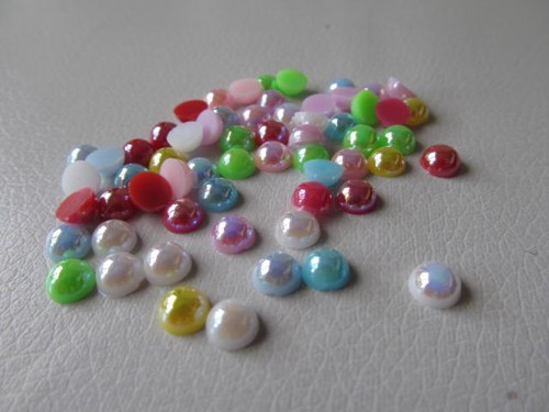 Pulkulaté perličky-mix-6mm-40ks/bal. — foto 2