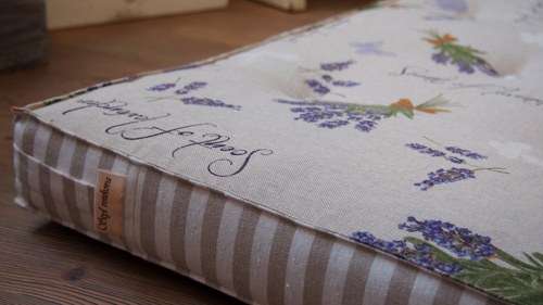 Futon levandule + proužek — foto 3