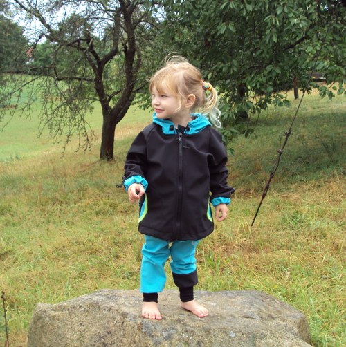 Rostoucí softshell. souprava 1-3 roky — foto 2