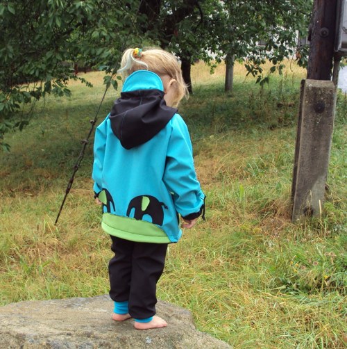 Rostoucí softshell. bundička — foto 3