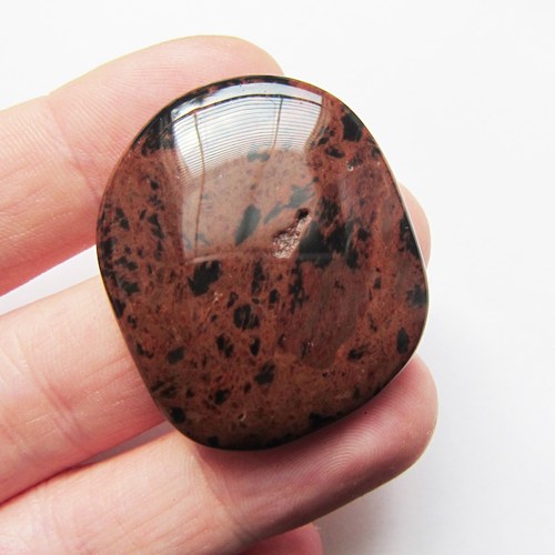 VÝPRODEJ Obsidián moka placka 35x30x7 — foto 2