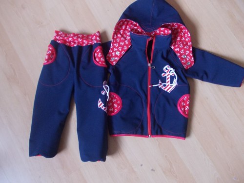 Námořnická Softshellová Souprava — foto 3