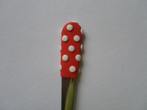 Červenobílý puntík velký — foto 2
