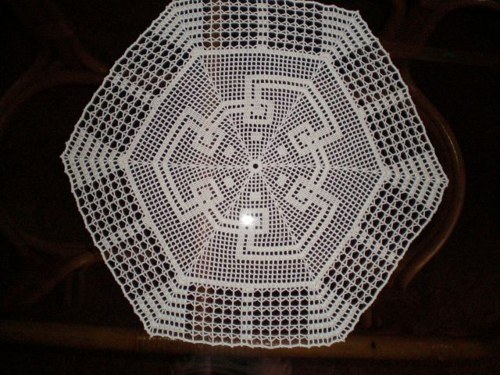 Béžový šestiúhelník — foto 2