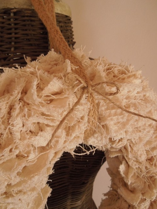 Shabby věnec IV. - vaflový — foto 4