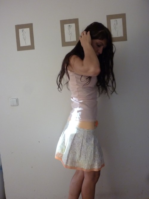 Sukně Hoyden - apricot — foto 3