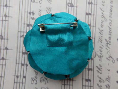Brož Turquoise et rouge — foto 5