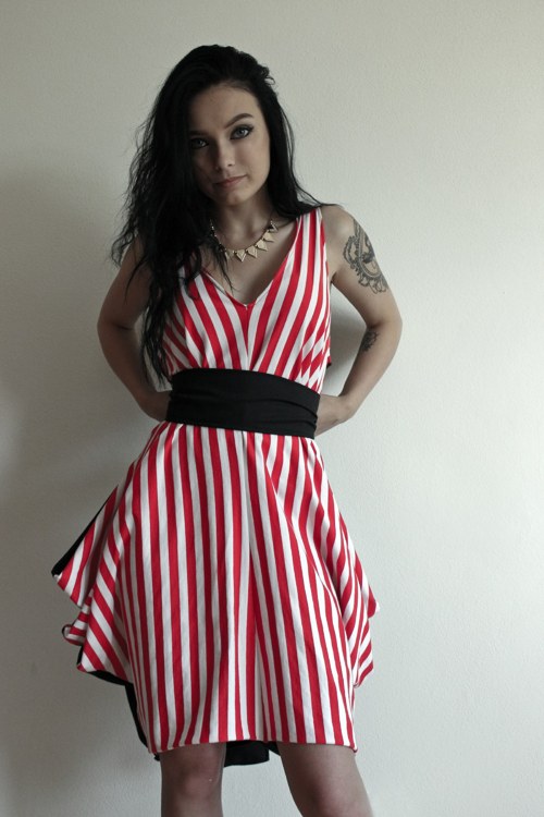 Šaty KASS stripes — foto 5