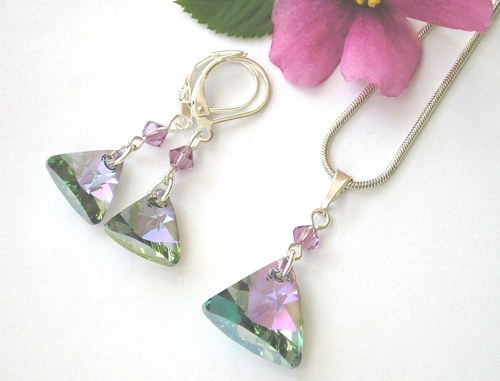 Swarovski sada Triangle Paradise Shine — foto 2