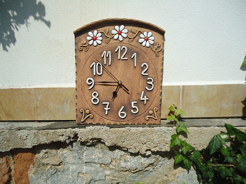 Keramické hodiny — foto 2