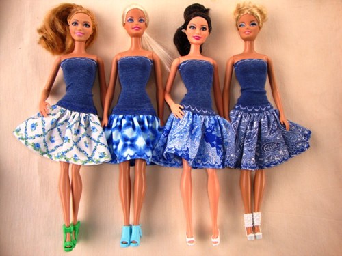 Kolekce s botkami - Date in blue — foto 5