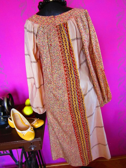 Vintage šaty boho hippie — foto 6