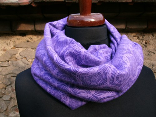 Nákrčník - mandalky violet — foto 3