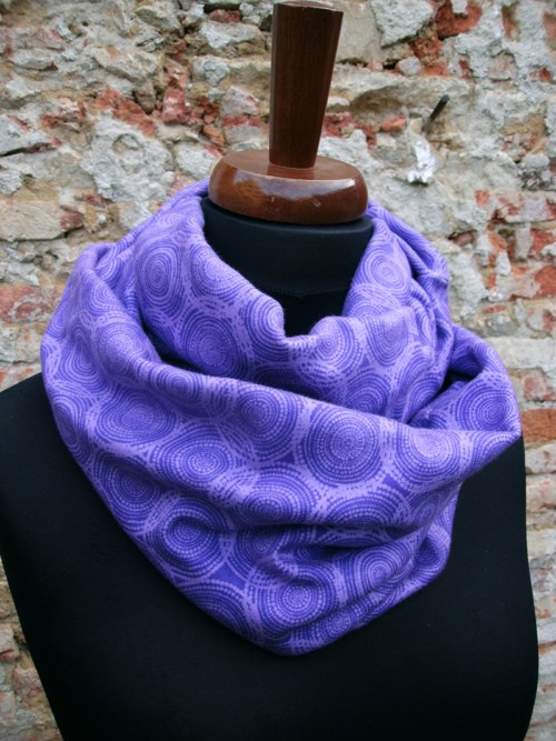 Nákrčník - mandalky violet — foto 5