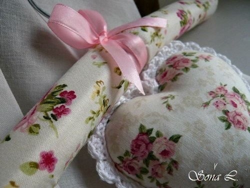 Romantická sada ~ ramínko se srdíčkem — foto 2
