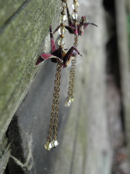 Něžné origami - náušnice — foto 6