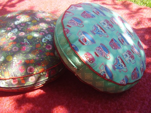 Meditační sedák Tea in blue — foto 2