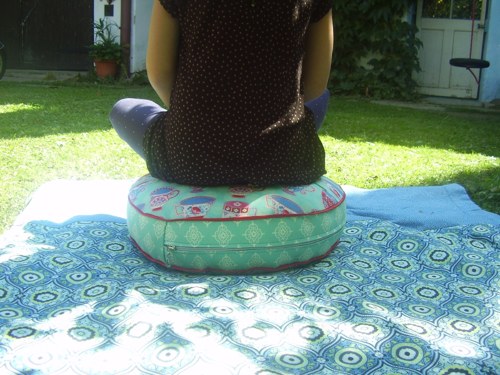 Meditační sedák Tea in blue — foto 4