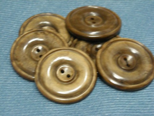 Knoflíky - hnědé — foto 3