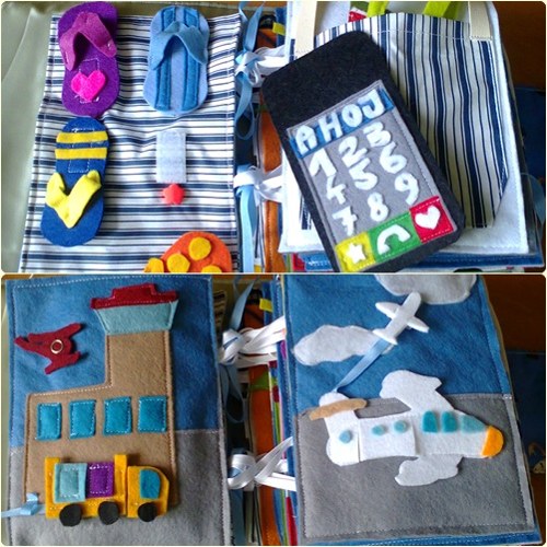 Quiet book pro Gabku — foto 3