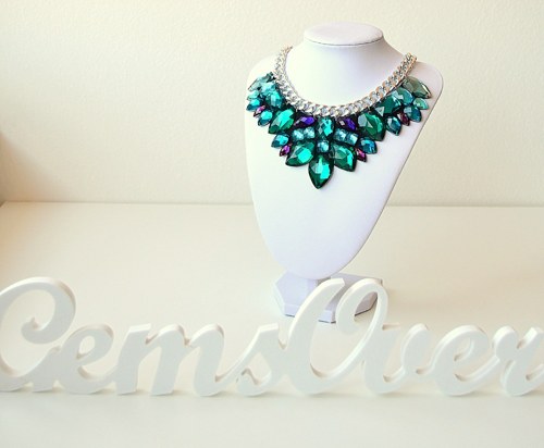 Náhrdelník BIG EMERALD — foto 2
