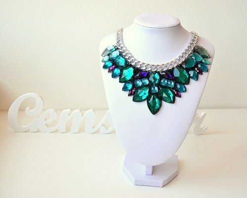 Náhrdelník BIG EMERALD — foto 3