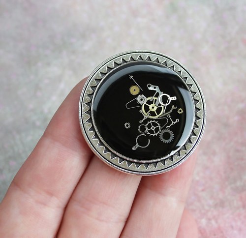 Black brooch — foto 2
