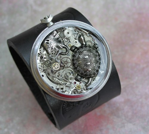 Steampunkový náramek — foto 2