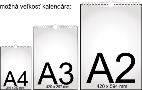 A3 osobný kalendár v češtine — foto 4