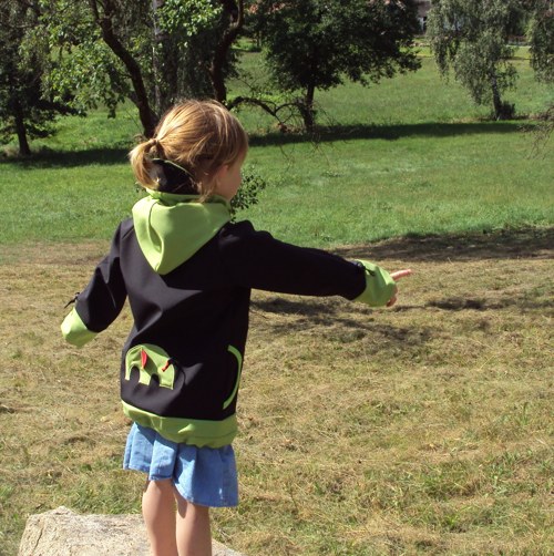 Rostoucí softshell. bundička 2-4 roky — foto 4