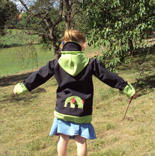 Rostoucí softshell. bundička 2-4 roky — foto 5