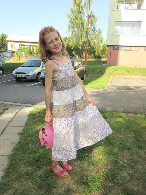 ŠATY - BÍLÁ KÁVA S CUKREM — foto 5
